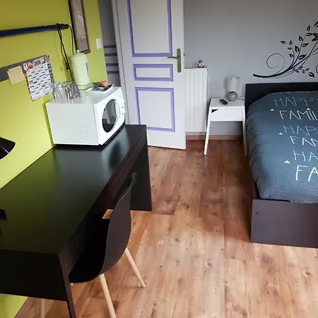 Quarto em Acomodações Particulares Charmante Chambre D'hôtes En Normandie Valognes
